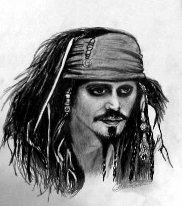Captain Jack Sparrow#1 by Jagermeister317