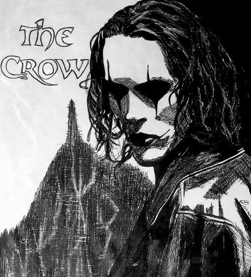Brandon Lee - The Crow by Jagermeister317