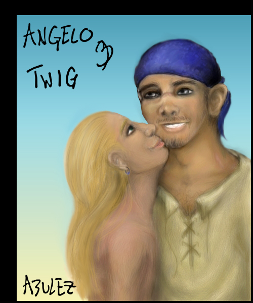 Angelo and Twig by Jailcrow_of_Mandos