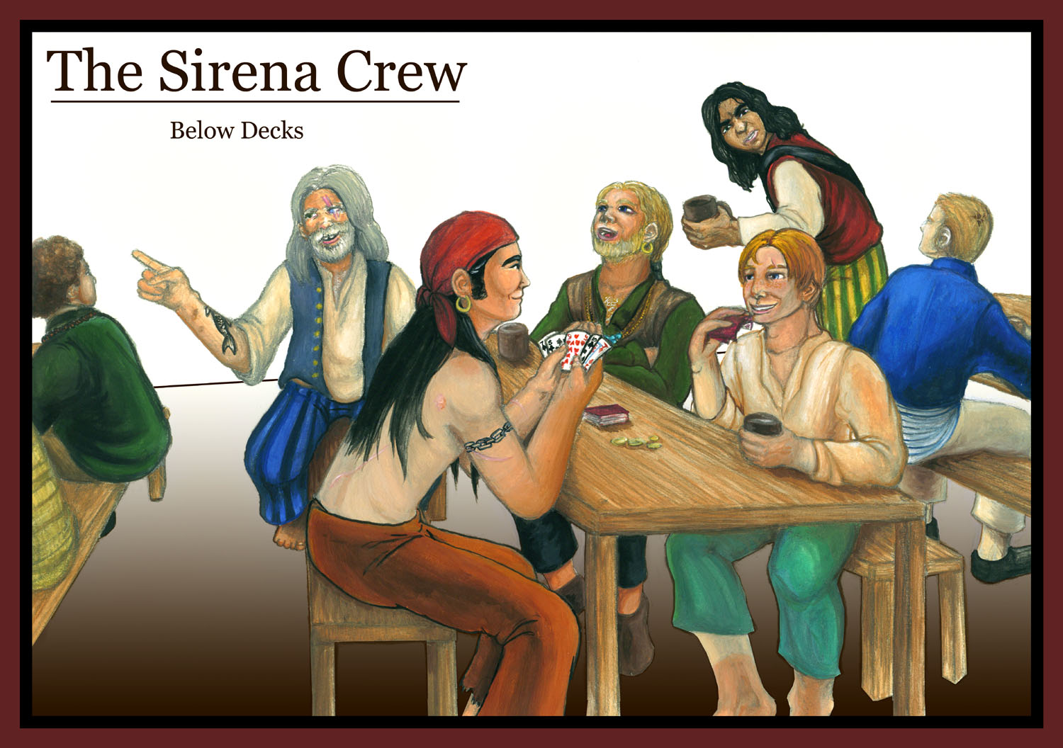 Sirena Crew Below Decks by Jailcrow_of_Mandos