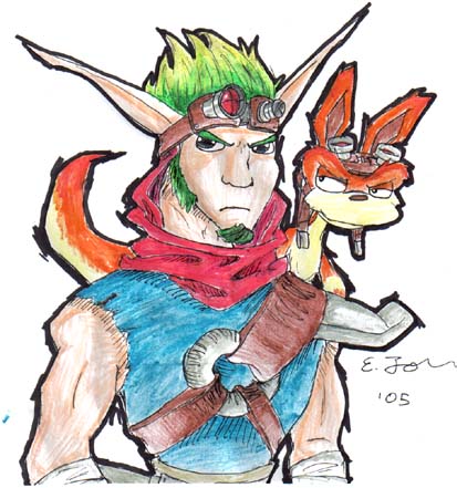 Jak and Dax by JakDepidtor