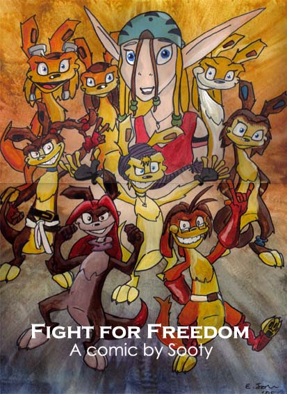 'FIght for freedom' by sooty- cover by JakDepidtor