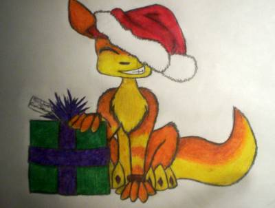 Merry Christmas *for Weasel* by JakLover01