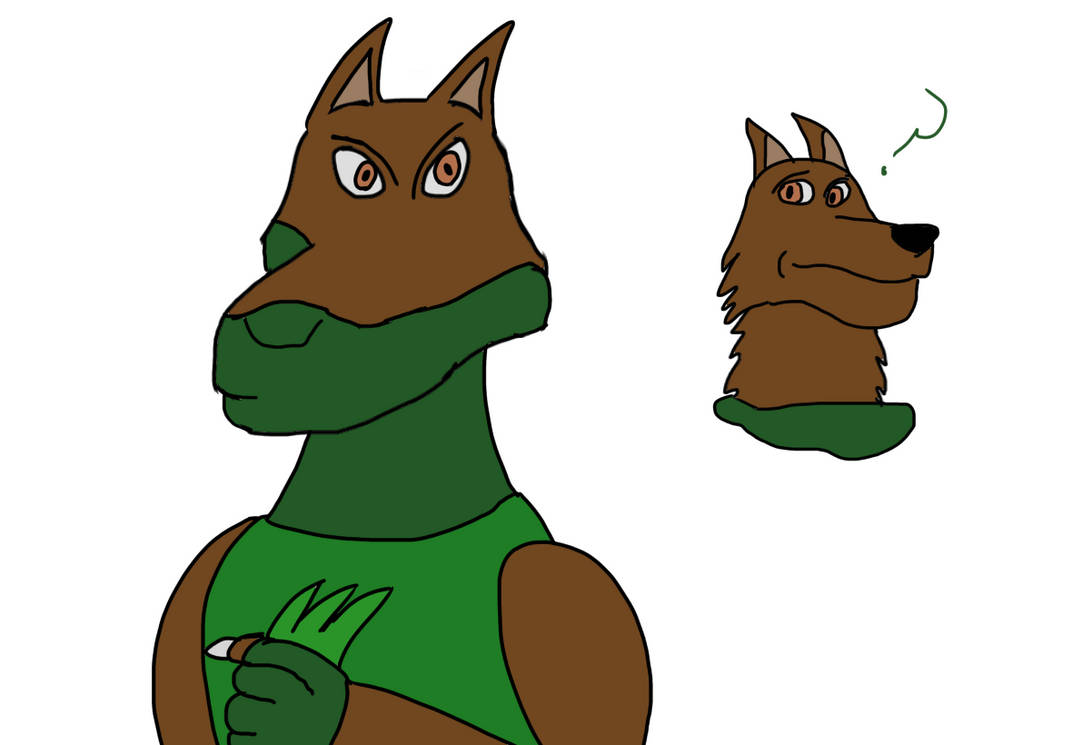 P&F RotM oc, Shade the werewolf by Jakala-the-Dragowolf