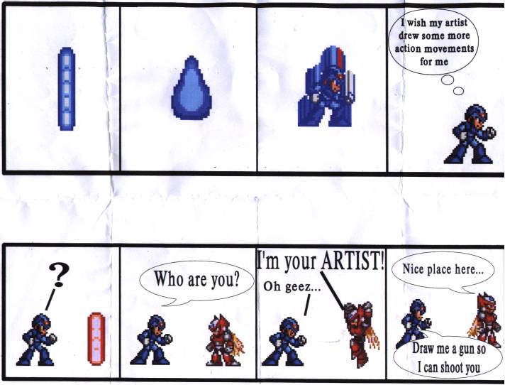 Mega Man Comic by JakeHart