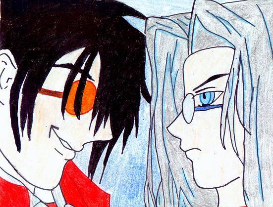 *request* Alucard and Integral by JamesMarsters