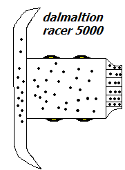 dalmaltion racer 5000 by Jamie4Dodgers
