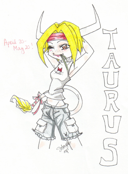 !! Zodiac : Taurus !! by JarJarrBinx6