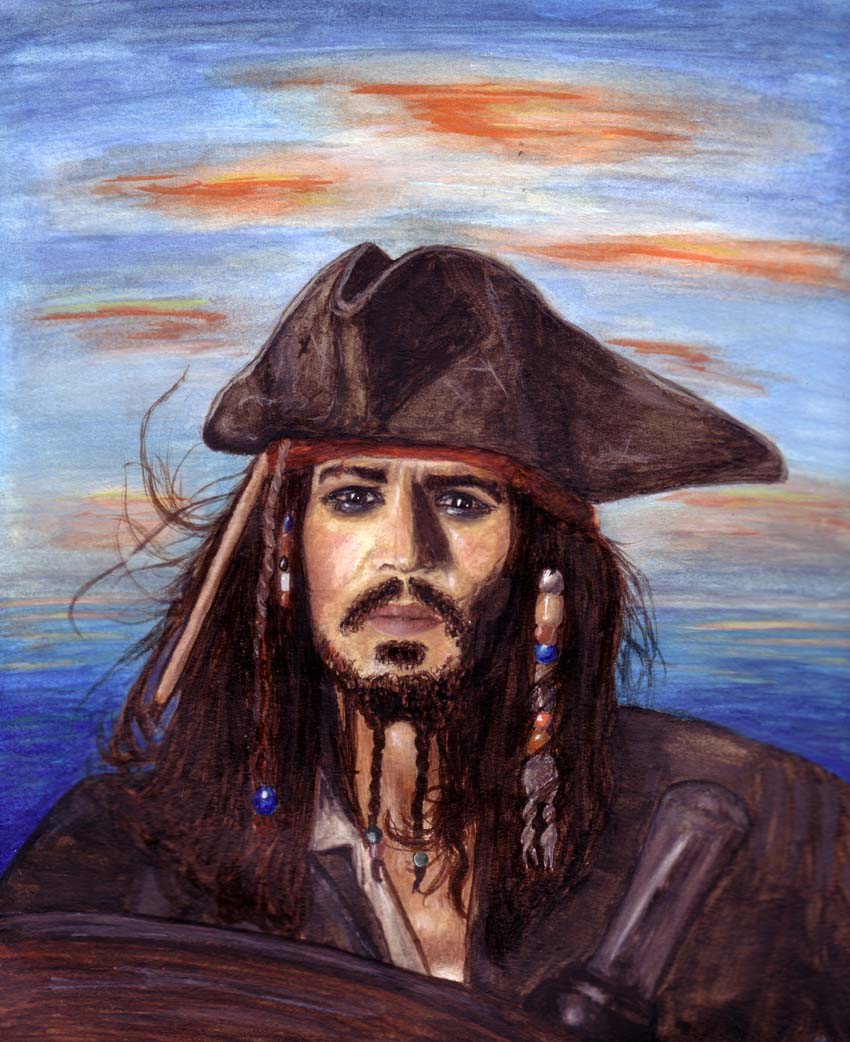 Captain Jack Sparrow by JarethsGenevieve