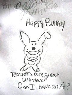 Happy Bunny by Jawsismyhomie