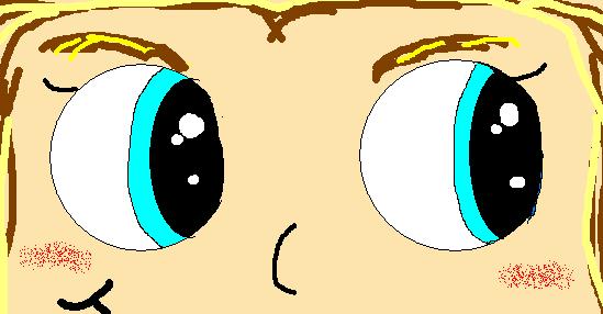 RP- Big-eyed girl (Done on paint) by Jay_Bird