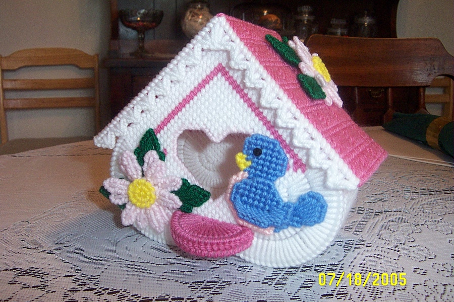 Scent of Spring Birdhouse by Jayde