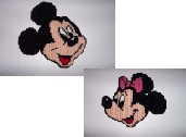 Mickey and Minnie Mouse by Jayde
