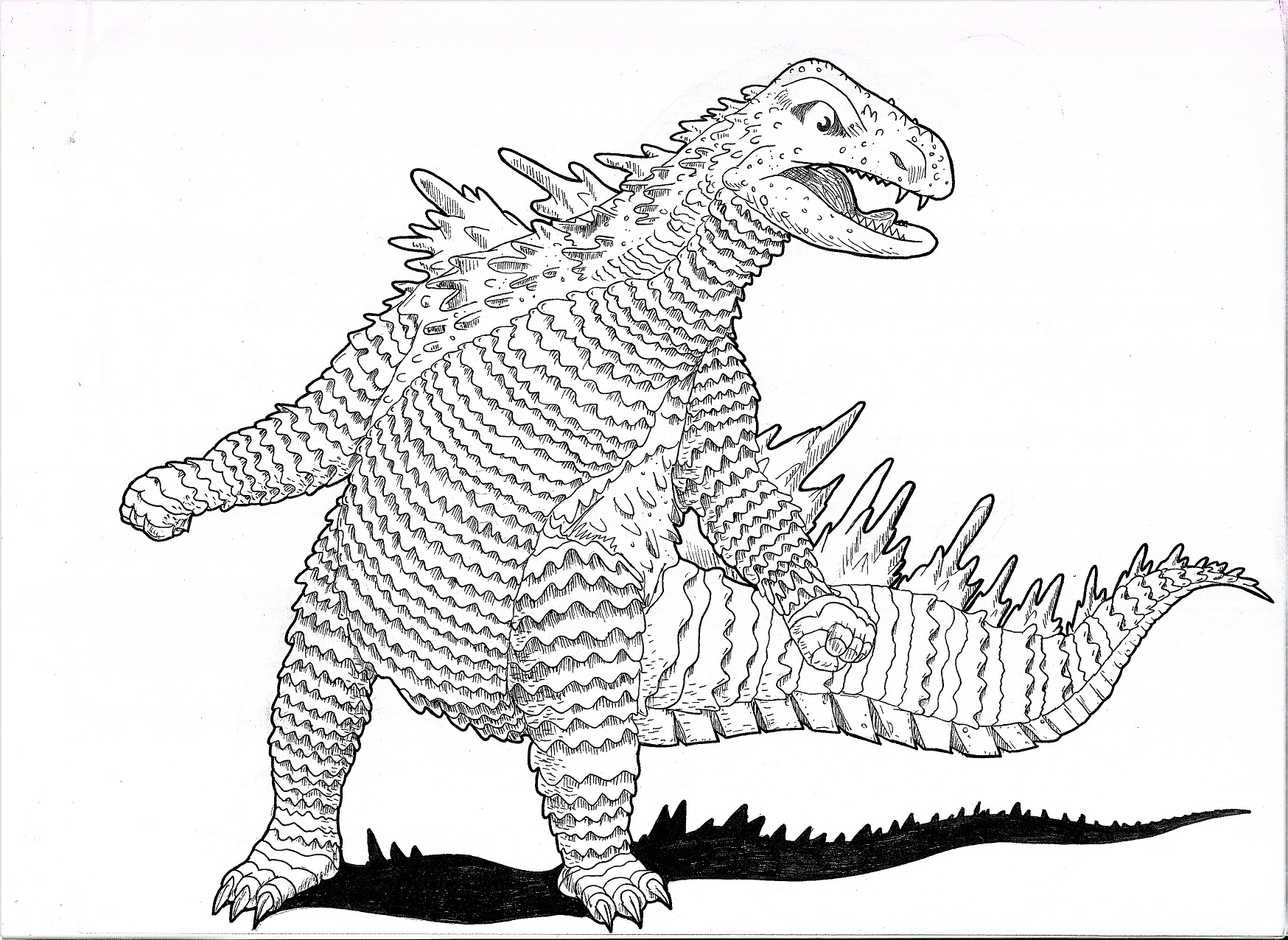Godzilla by JaymonRising