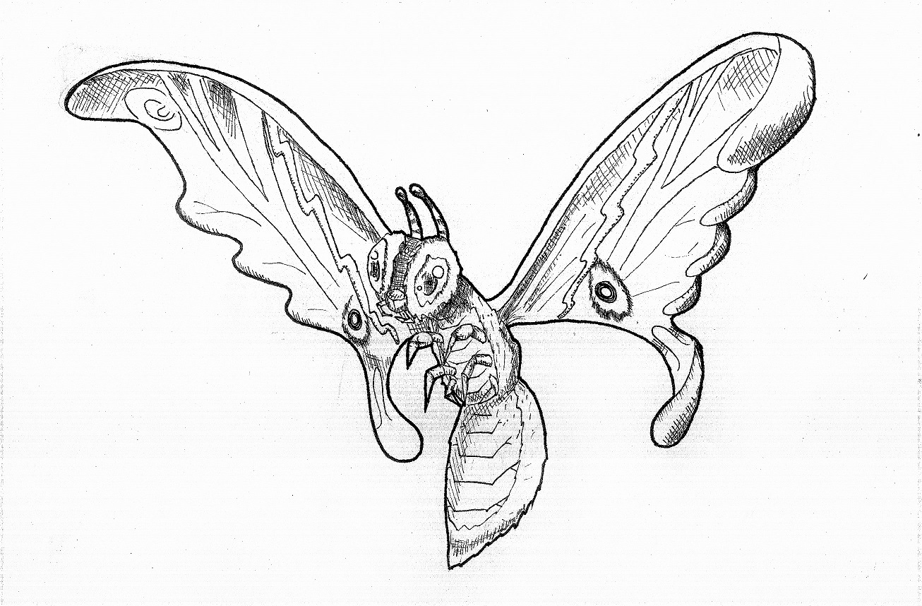 Mothra by JaymonRising