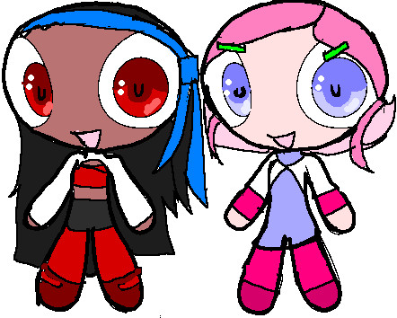 PPG style Hekate and Athena by JazmynMoon21