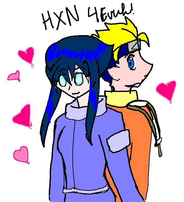 Request for InvaderAmmy00: Naruto and Hinata by JazmynMoon21