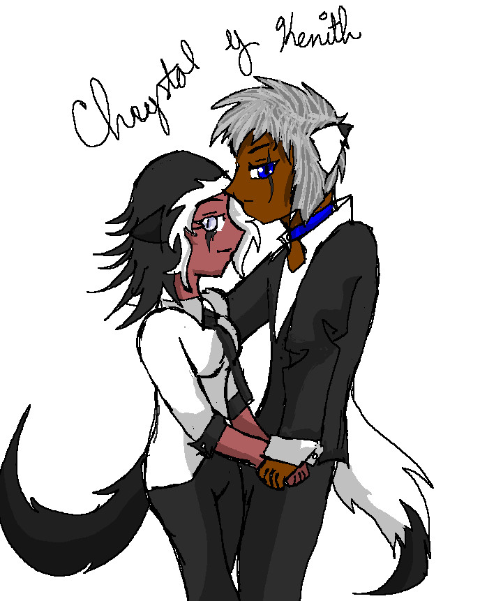 Giftart for Chrystal: Keni and Chii Love by JazmynMoon21