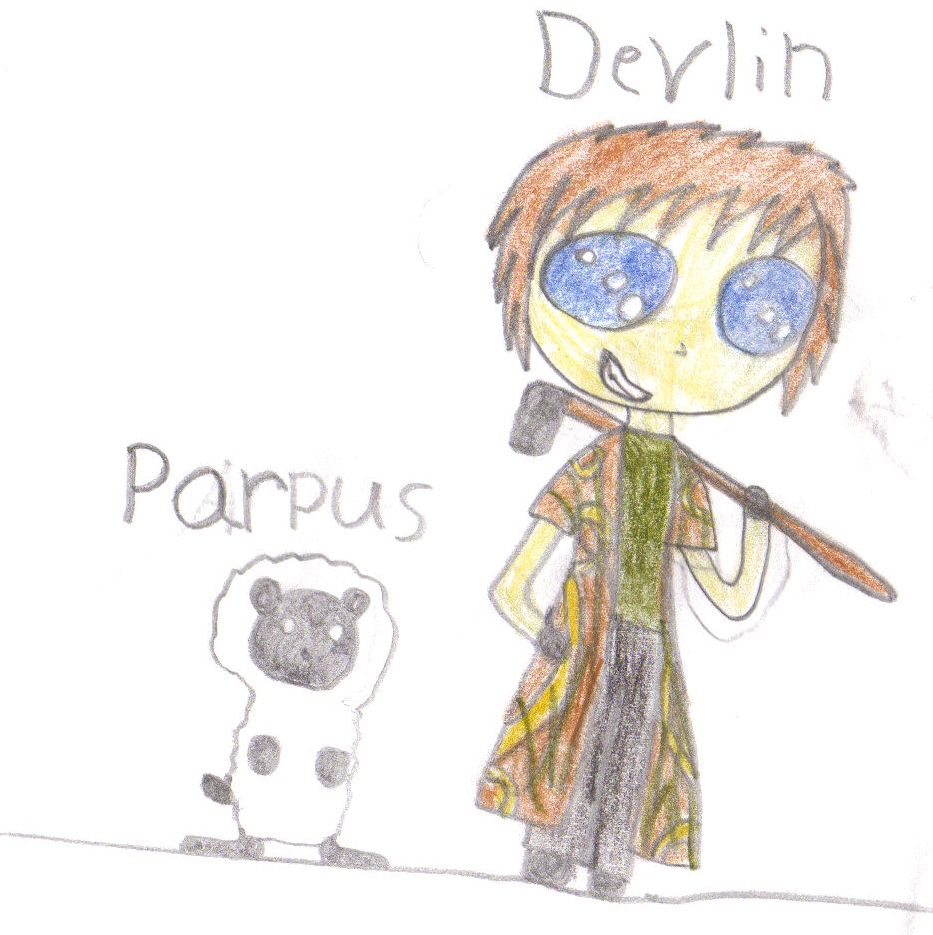 devlin and parpus in chibi by Jbelle