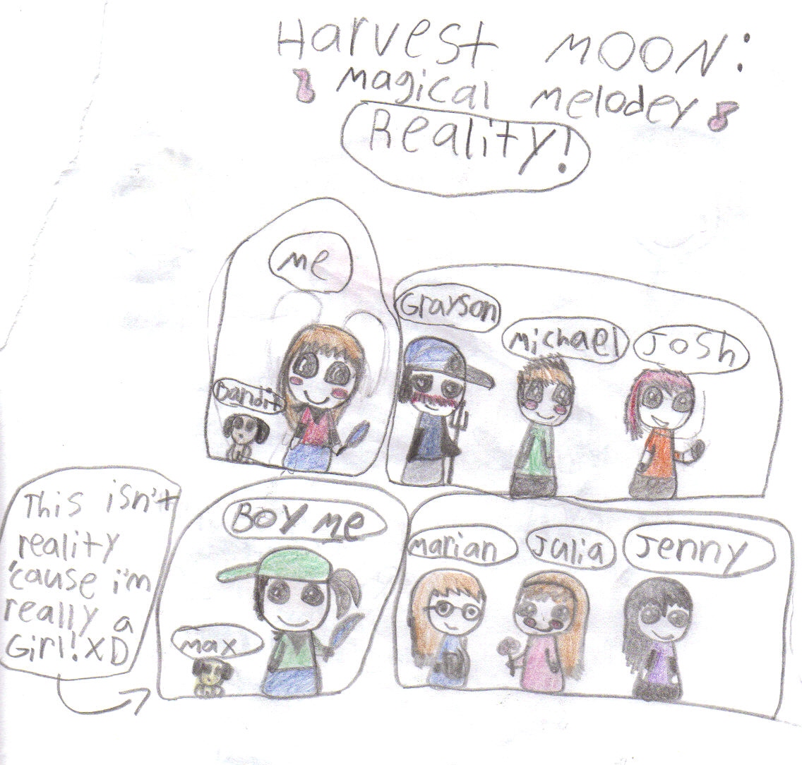 harvest moon : magical melodey reality! by Jbelle
