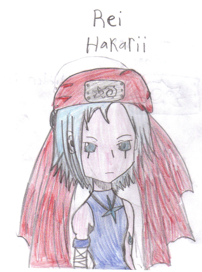 my new naruto OC-rei harachii by Jbelle