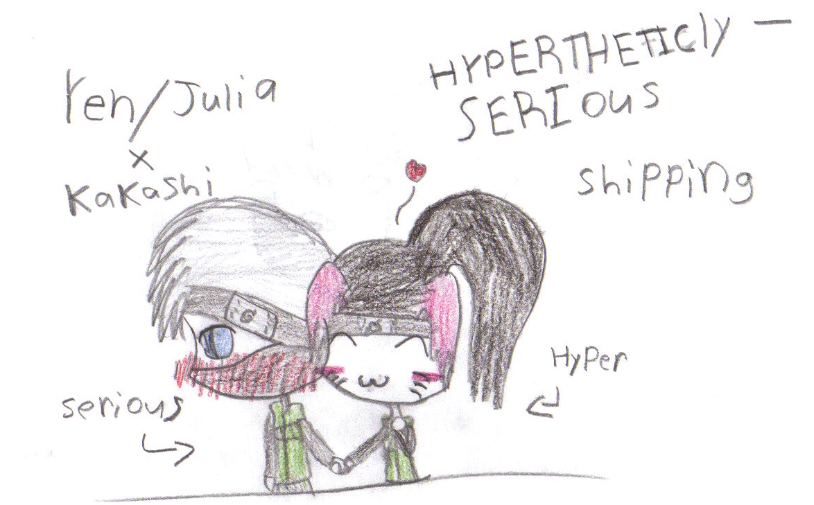 hypertheticlyserious shipping YAY!!!x3 julia x kakashi by Jbelle