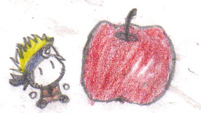apple? i wnated ramen!!!X0 by Jbelle