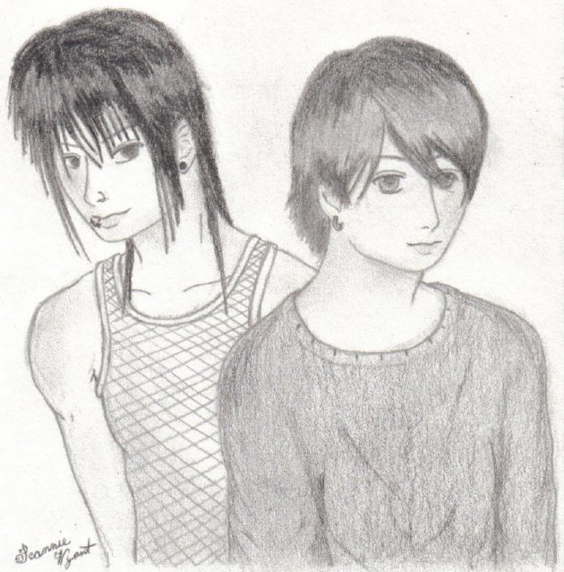 Miyavi and Gackt by Jean-Sun