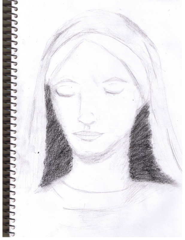 The Virgin Mary by JediMartaHupla
