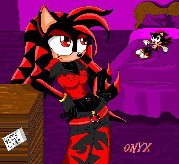 ShadowSquall-Onyx the Hedgehog by Jen