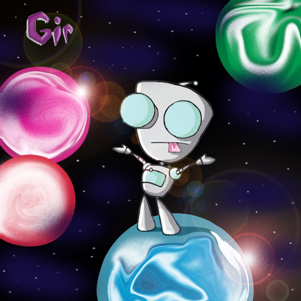 Gir Rules the Universe by Jen