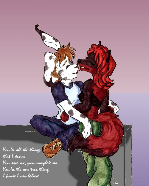 Bunny Kisses by Jenniberry