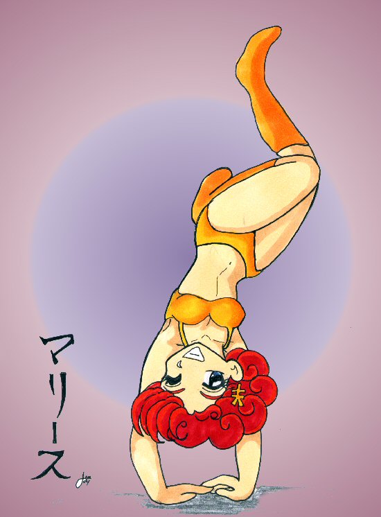 Hand-stand! by Jenniberry