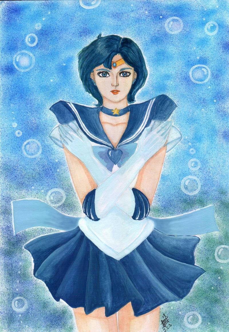 Sailor Mercury by JennieLuv