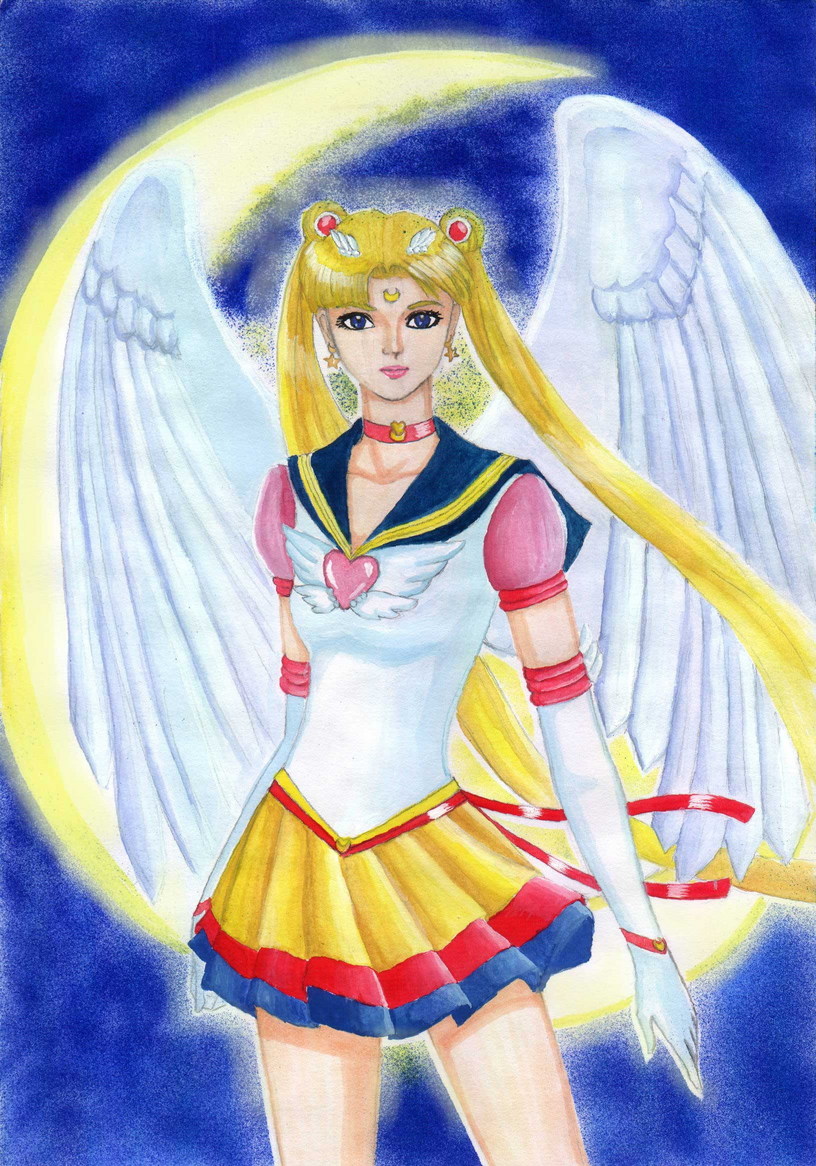 Eternal Sailor Moon by JennieLuv