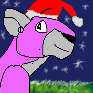 me in a santa Hat by JennyFan