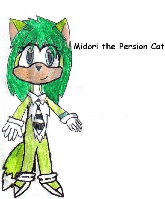 Midori the Persion Cat by JessyPie
