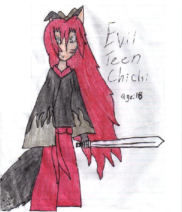 Evil Teen Chichi by JessyPie
