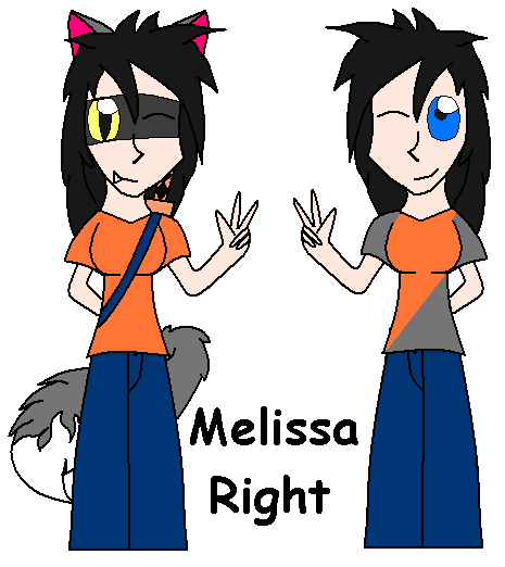 Mellissa, my new DP character by JessyPie