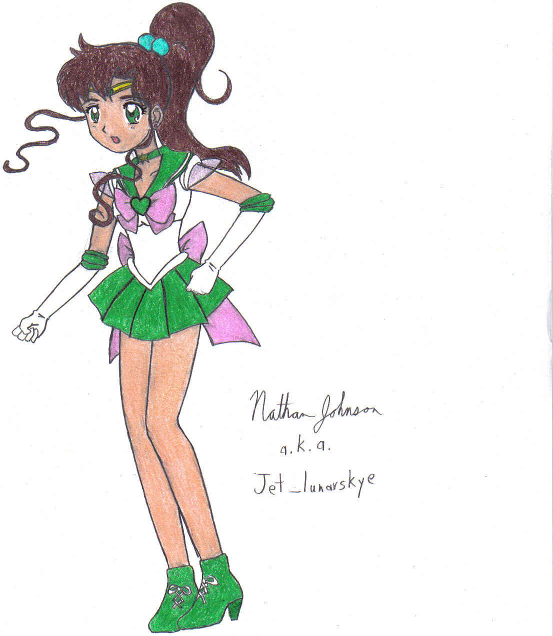 Super Sailor Jupiter of thunder by Jet_lunarskye