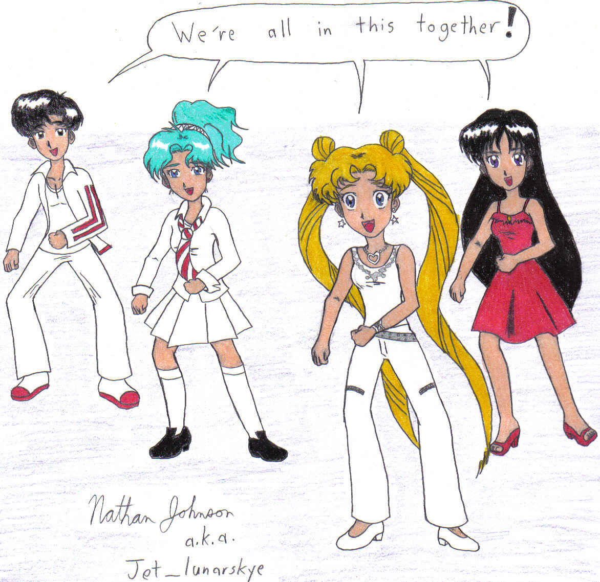 Sailor School Musical!! by Jet_lunarskye