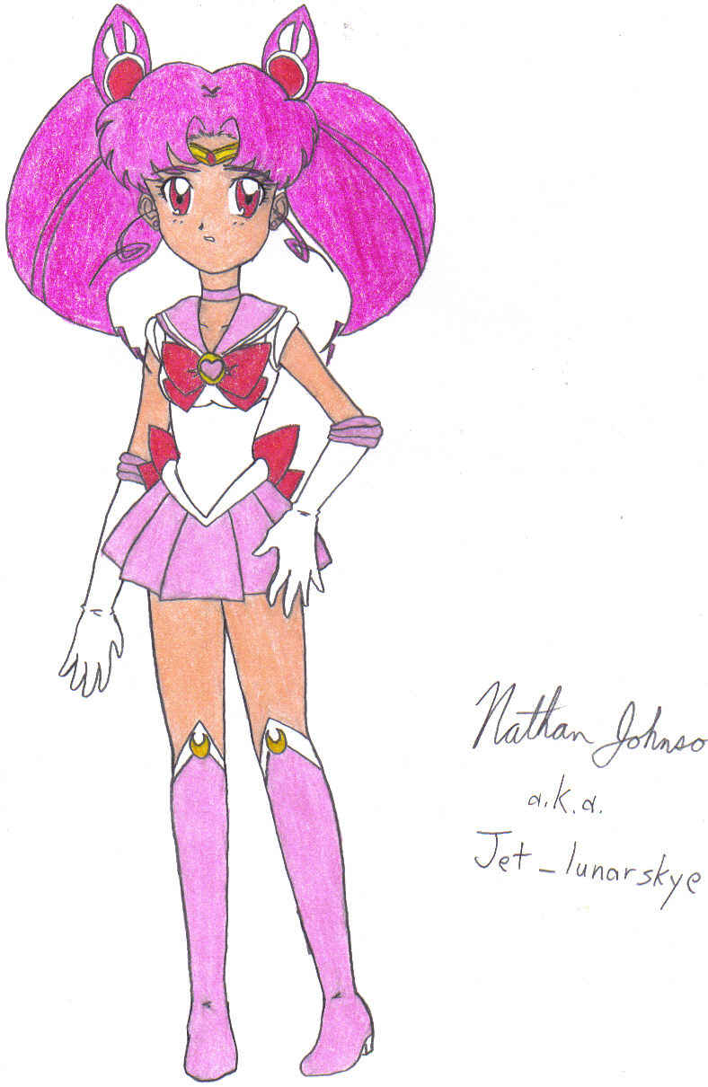 Sailor Chibi-Moon concerned by Jet_lunarskye