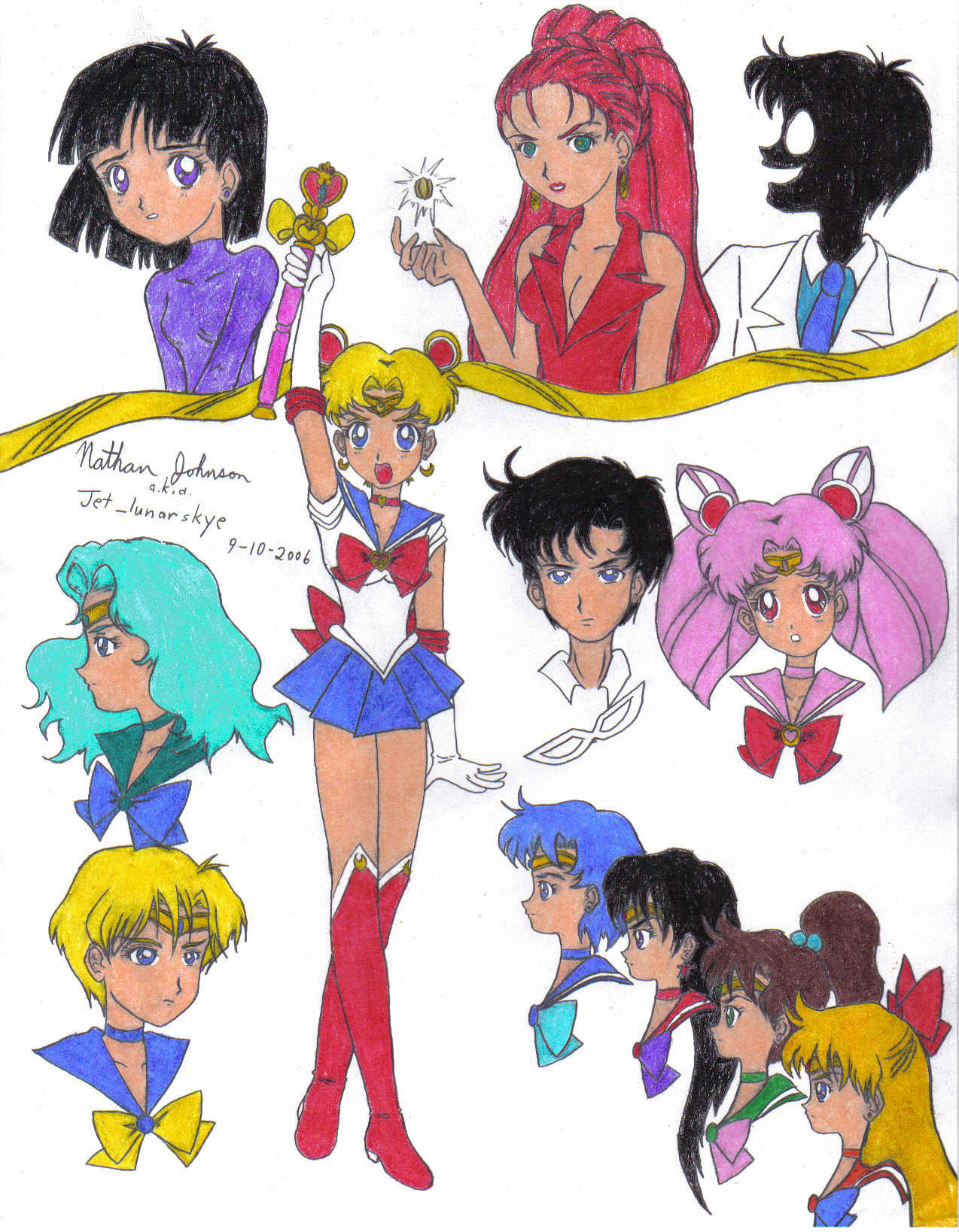 Sailor Moon S Series by Jet_lunarskye