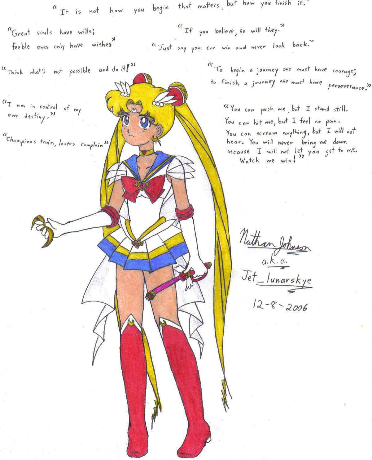 Sailor Moon and motivation by Jet_lunarskye