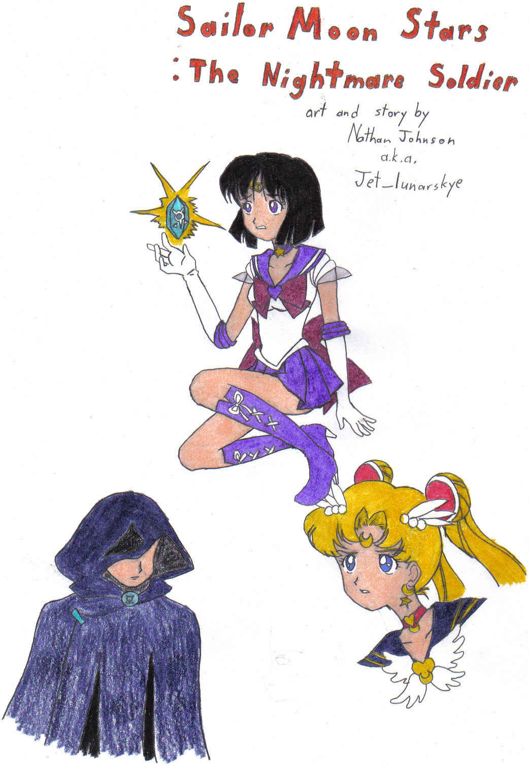 Sailor Moon Stars: The Nightmare Soldier cover page by Jet_lunarskye