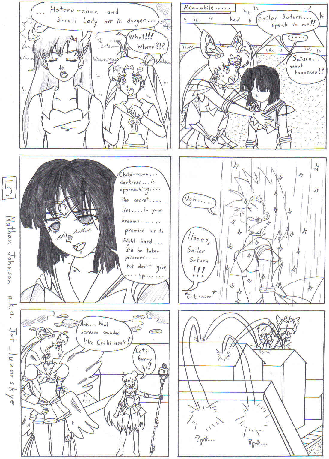 Sailor Moon Stars: The Nightmare Soldier page 5 by Jet_lunarskye