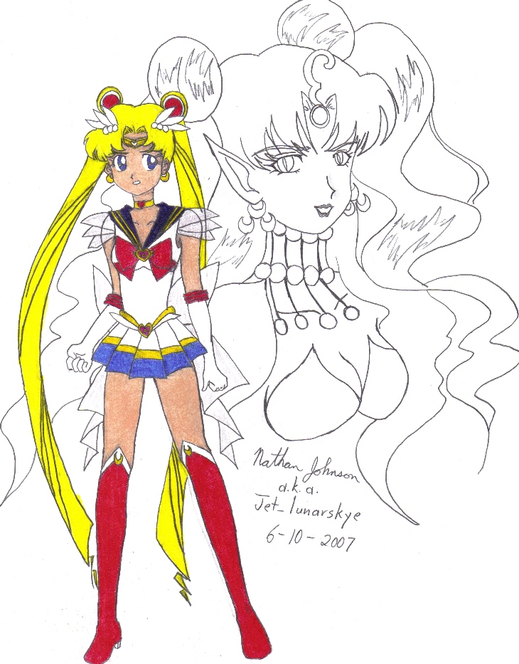Sailor Moon: Evil Shadow by Jet_lunarskye