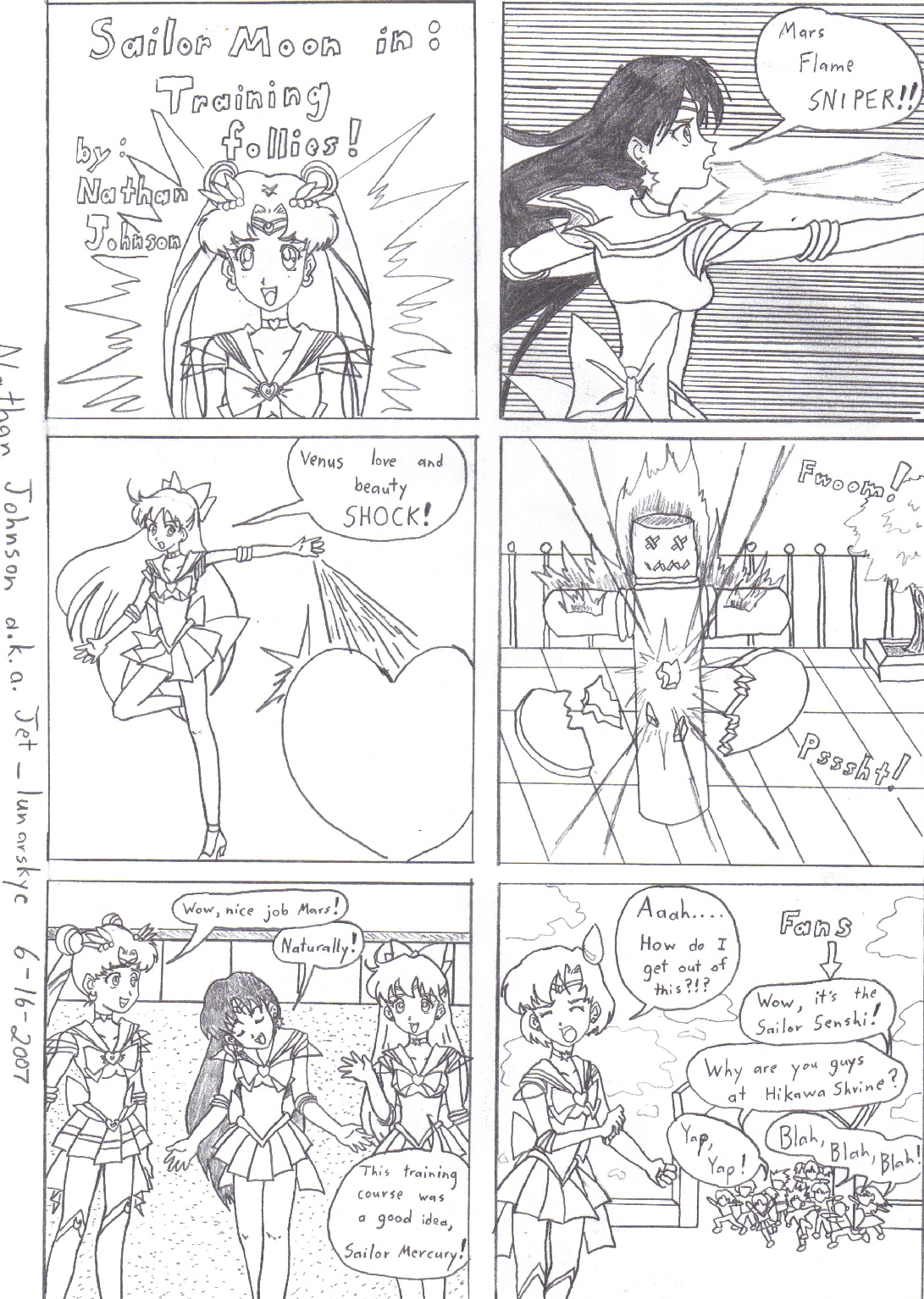 Mini-manga: Training Follies by Jet_lunarskye
