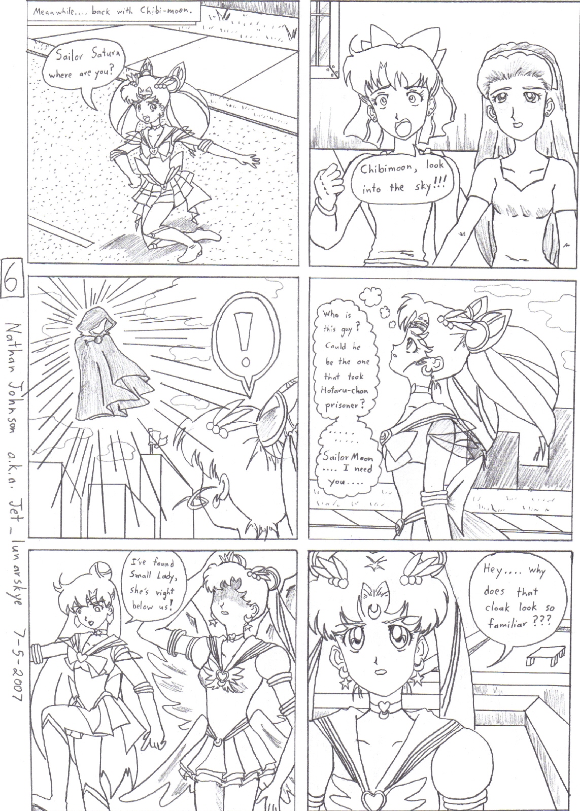 Sailor Moon Stars: The Nightmare Soldier page 6 by Jet_lunarskye