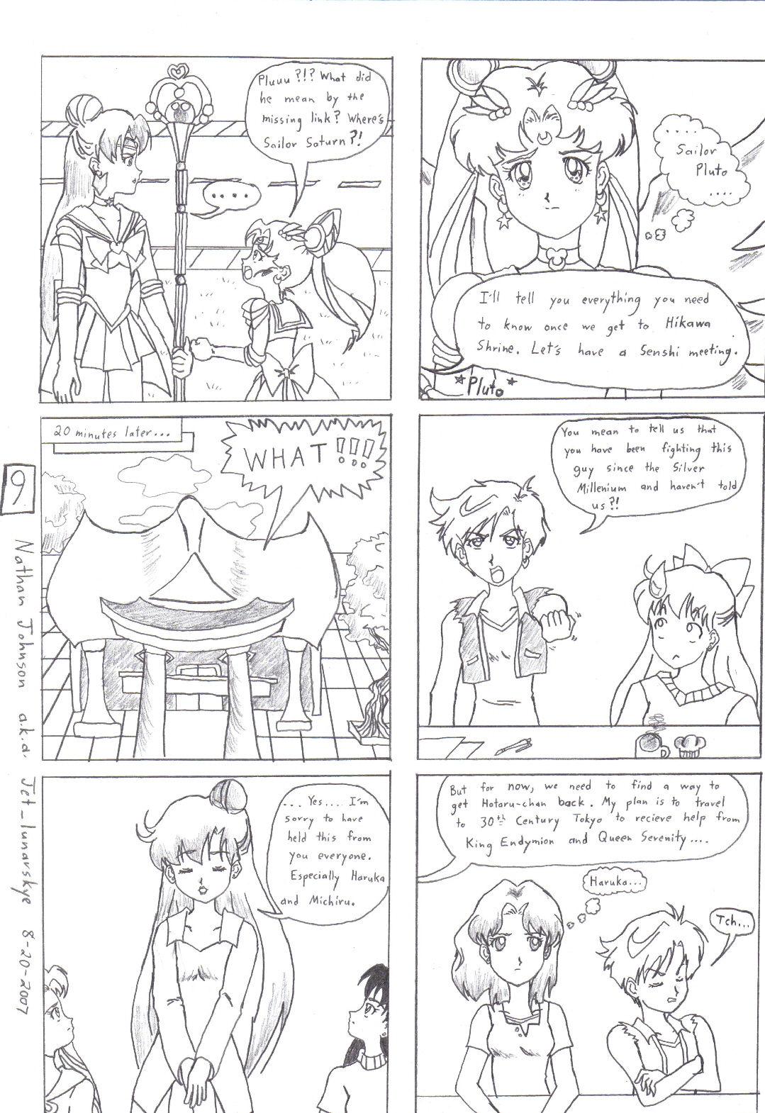 Sailor Moon: The Nightmare Soldier Page 9 by Jet_lunarskye